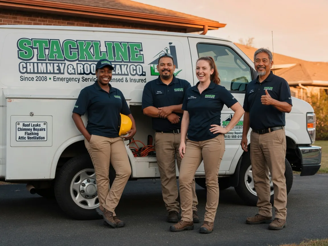Chimney flashing repair company in Brookville, OH